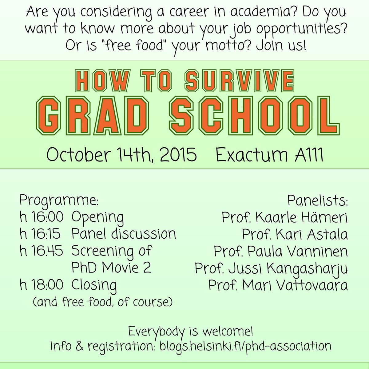 HowToSurviveGradSchool - PaolaElefante.com